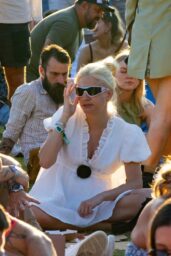 Pixie Lott Enjoys Zach Bryan's Set at BST Hyde Park