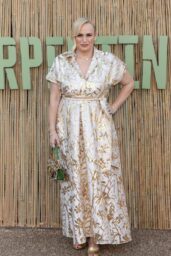 Rebel Wilson Gleams in Floral Maxi at Serpentine
