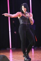 Rhea Ripley Unleashes Goth Glamour at Fanatics Fest NYC