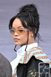 Rihanna & A$AP Rocky Front Row at Dior Homme Show
