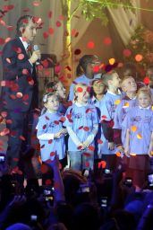 Rihanna Illuminates Westfield London Christmas Lights 2010