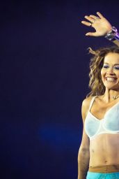 Rita Ora Ignites World Club Dome Stage with Electrifying Performance