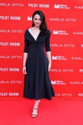 Romana Maggiora Vergano Graces Milan Film Festival Red Carpet