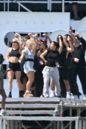 Sabrina Carpenter Rehearses for Primavera Sound Barcelona 2025