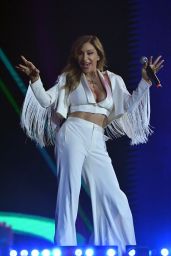 Sabrina Salerno commands "Tim Summer Hits" in Rome