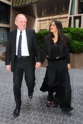 Salma Hayek, Francois-Henri Pinault attend private birthday dinner