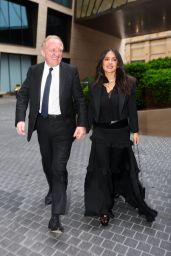 Salma Hayek, Francois-Henri Pinault attend private birthday dinner