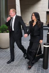 Salma Hayek, Francois-Henri Pinault attend private birthday dinner