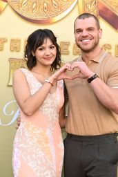 Samantha Lorraine Debuts Shimmering Gown for "Dora" Premiere