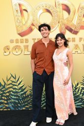 Samantha Lorraine Debuts Shimmering Gown for "Dora" Premiere