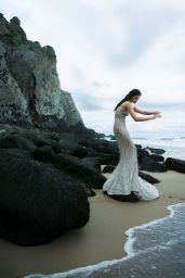 Sara Sampaio Unveils Coastal Couture for Vogue Portugal