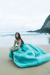 Sara Sampaio Unveils Coastal Couture for Vogue Portugal