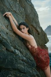 Sara Sampaio Unveils Coastal Couture for Vogue Portugal
