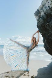 Sara Sampaio Unveils Coastal Couture for Vogue Portugal