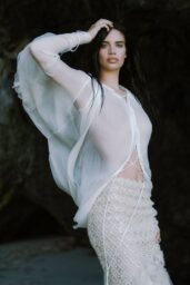 Sara Sampaio Unveils Coastal Couture for Vogue Portugal