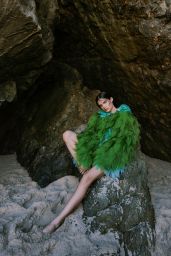 Sara Sampaio Unveils Coastal Couture for Vogue Portugal