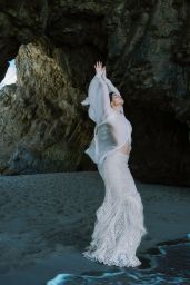 Sara Sampaio Unveils Coastal Couture for Vogue Portugal