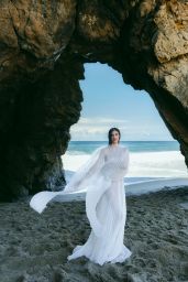 Sara Sampaio Unveils Coastal Couture for Vogue Portugal