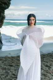 Sara Sampaio Unveils Coastal Couture for Vogue Portugal