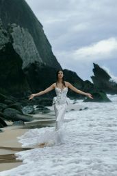Sara Sampaio Unveils Coastal Couture for Vogue Portugal