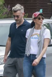Sarah Silverman, Rory Albanese Visit Los Feliz Friend