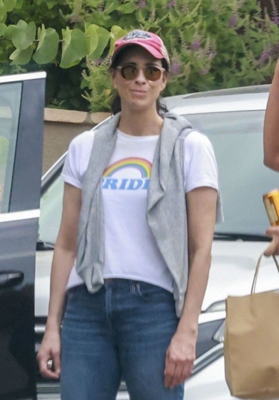 Sarah Silverman, Rory Albanese Visit Los Feliz Friend