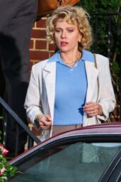 Scarlett Johansson Filming "Paper Tiger" 06 09 2025