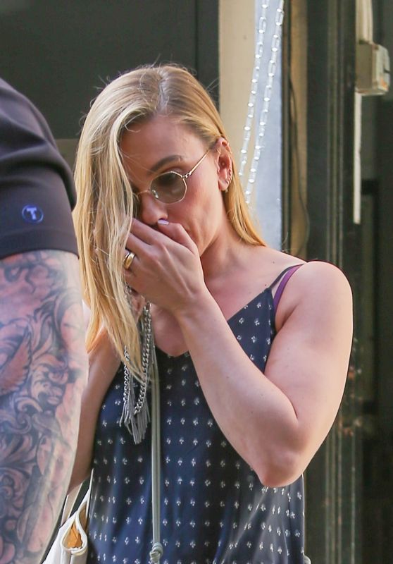 Scarlett Johansson Strolls New York in Polka Dot Chic