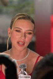 Scarlett Johansson Unleashes Red Fury at Jurassic World: Rebirth Premiere