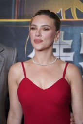 Scarlett Johansson Unleashes Red Fury at Jurassic World: Rebirth Premiere