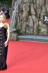 Scarlett Johansson Unveils Balmain at Jurassic World Premiere