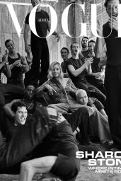 Sharon Stone Unveils Power & Intimacy for Vogue Adria