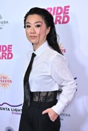 Sherry Cola Channels Androgynous Cool at ‘Bride Hard’ LA Premiere