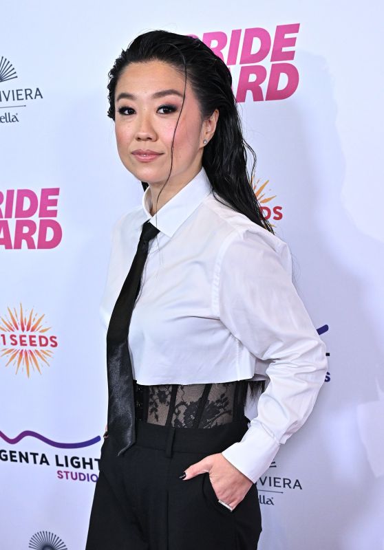 Sherry Cola Channels Androgynous Cool at ‘Bride Hard’ LA Premiere