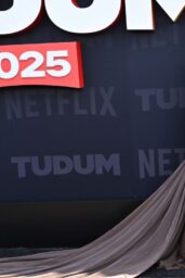 Sofia Carson Commands Netflix Tudum 2025 Los Angeles Carpet