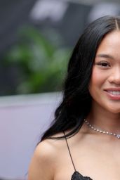 Sunisa Lee Dazzles at F1 World Premiere in NYC