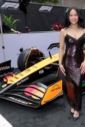 Sunisa Lee Dazzles at F1 World Premiere in NYC