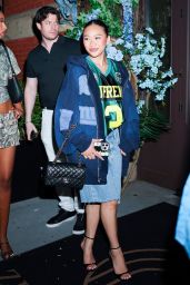Sunisa Lee Serves Sporty Chic at Fanatics Fest Afterparty
