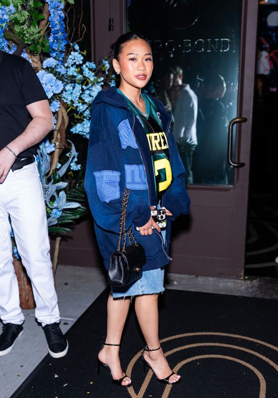 Sunisa Lee Serves Sporty Chic at Fanatics Fest Afterparty