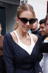 Sydney Sweeney Pinstripe Power London 06.10.2025