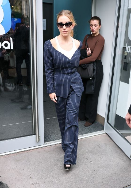 Sydney Sweeney Pinstripe Power London 06.10.2025