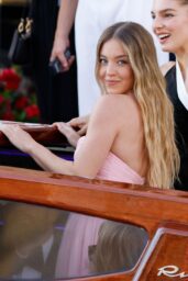 Sydney Sweeney's Sweet Exit from Gritti Palace in Venice