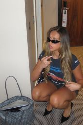 Tate McRae Debuts Edgy Backstage Vibe at Capital Summertime Ball