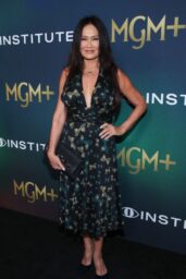 Tia Carrere Charms in Floral Midi at 'The Institute' Premiere