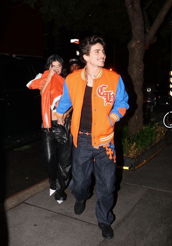 Timothée Chalamet, Kylie Jenner dine in New York 05.29.2025