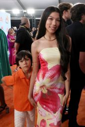 Txunamy Ortiz Blooms on Orange Carpet at Kids