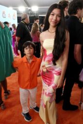 Txunamy Ortiz Blooms on Orange Carpet at Kids' Choice Awards 2025