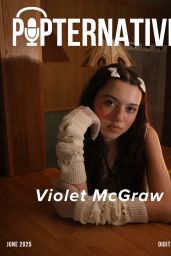 Violet McGraw Unveils Ethereal Charm for Popternative