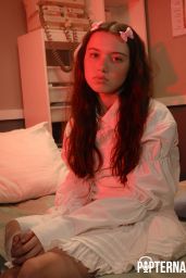 Violet McGraw Unveils Ethereal Charm for Popternative