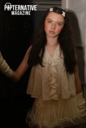 Violet McGraw Unveils Ethereal Charm for Popternative